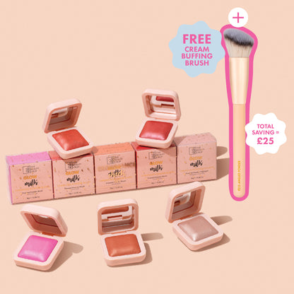 Glow Milk Luminous Powder Blush - Set of 5 Sunset Edition