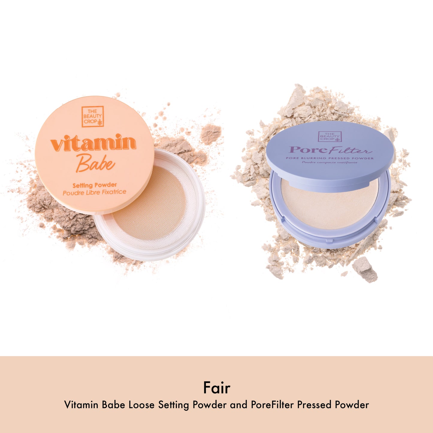 Setting Powder + Pressed Powder Duo