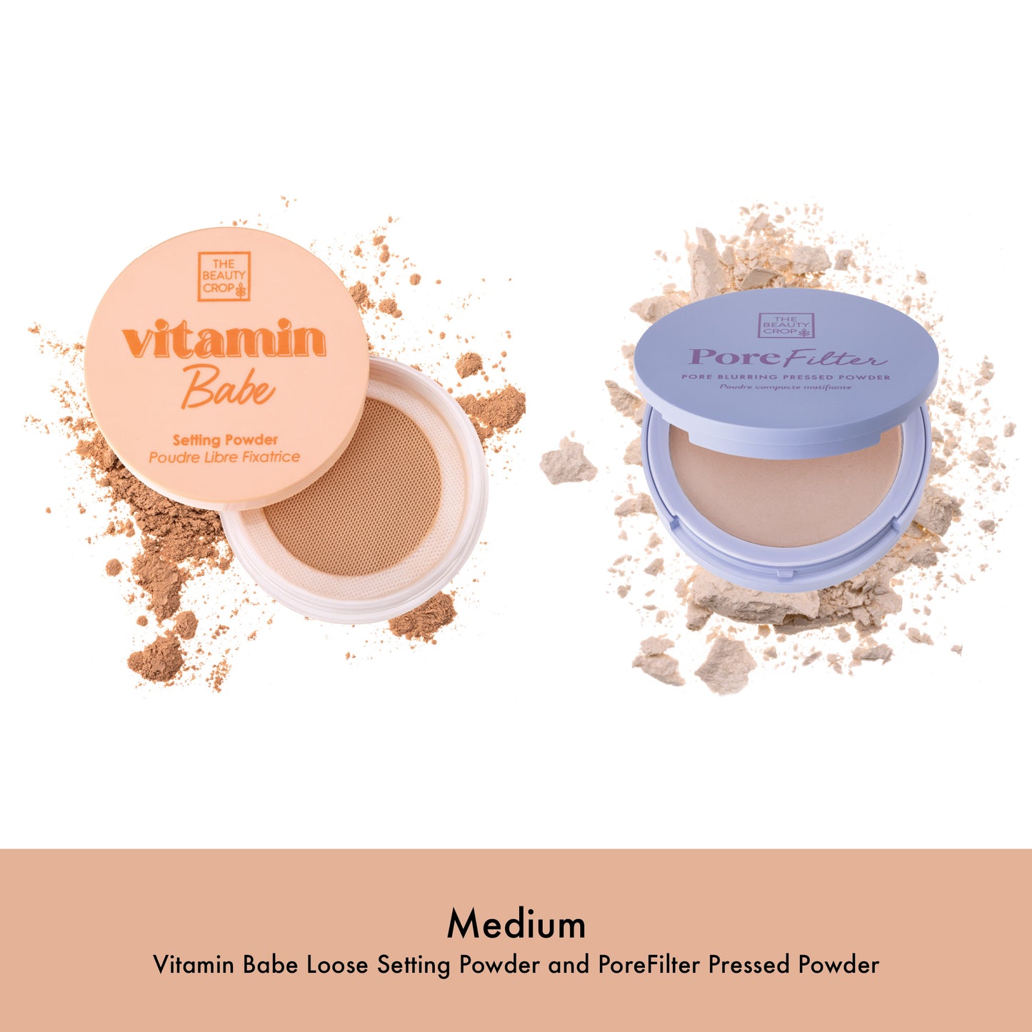 Setting Powder + Pressed Powder Duo