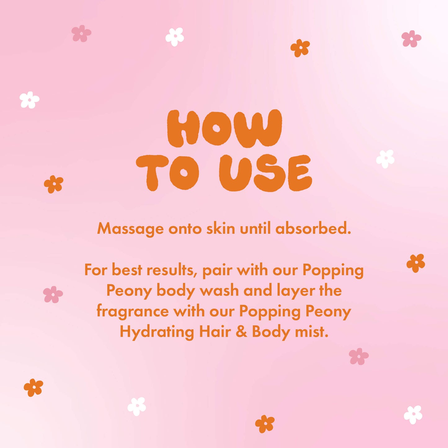 Popping Peony Mini Body Cream