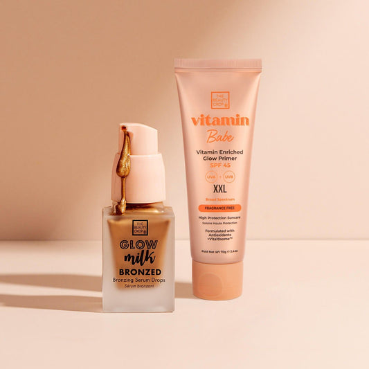 Bronzed Glow XXL Bundle: SPF 45 XXL & Glow Milk Bronzed