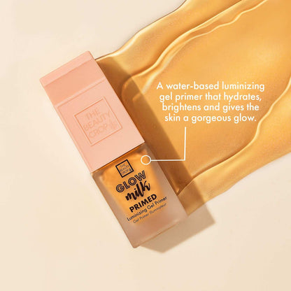 A water-based luminizing gel primer that hydrates brightens and gives the skin a gorgeous glow.