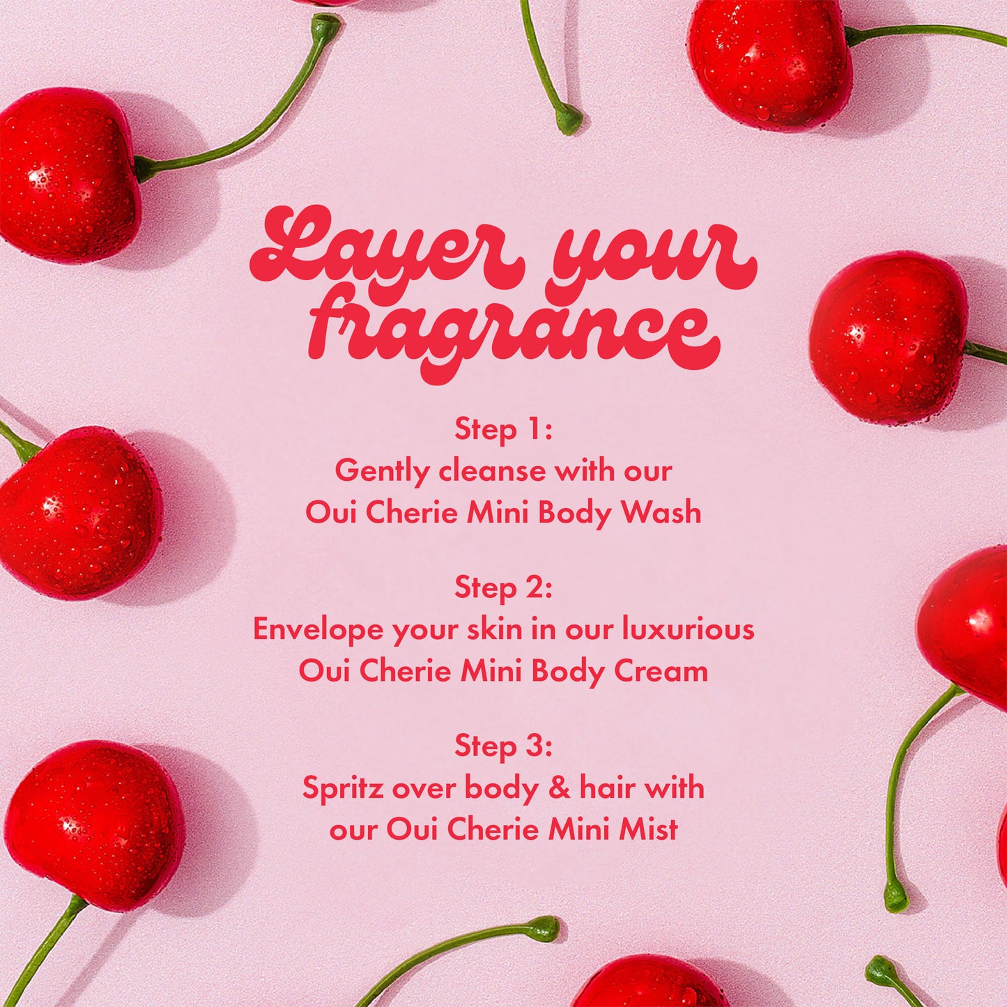 Oui Cherie Mini Body Wash