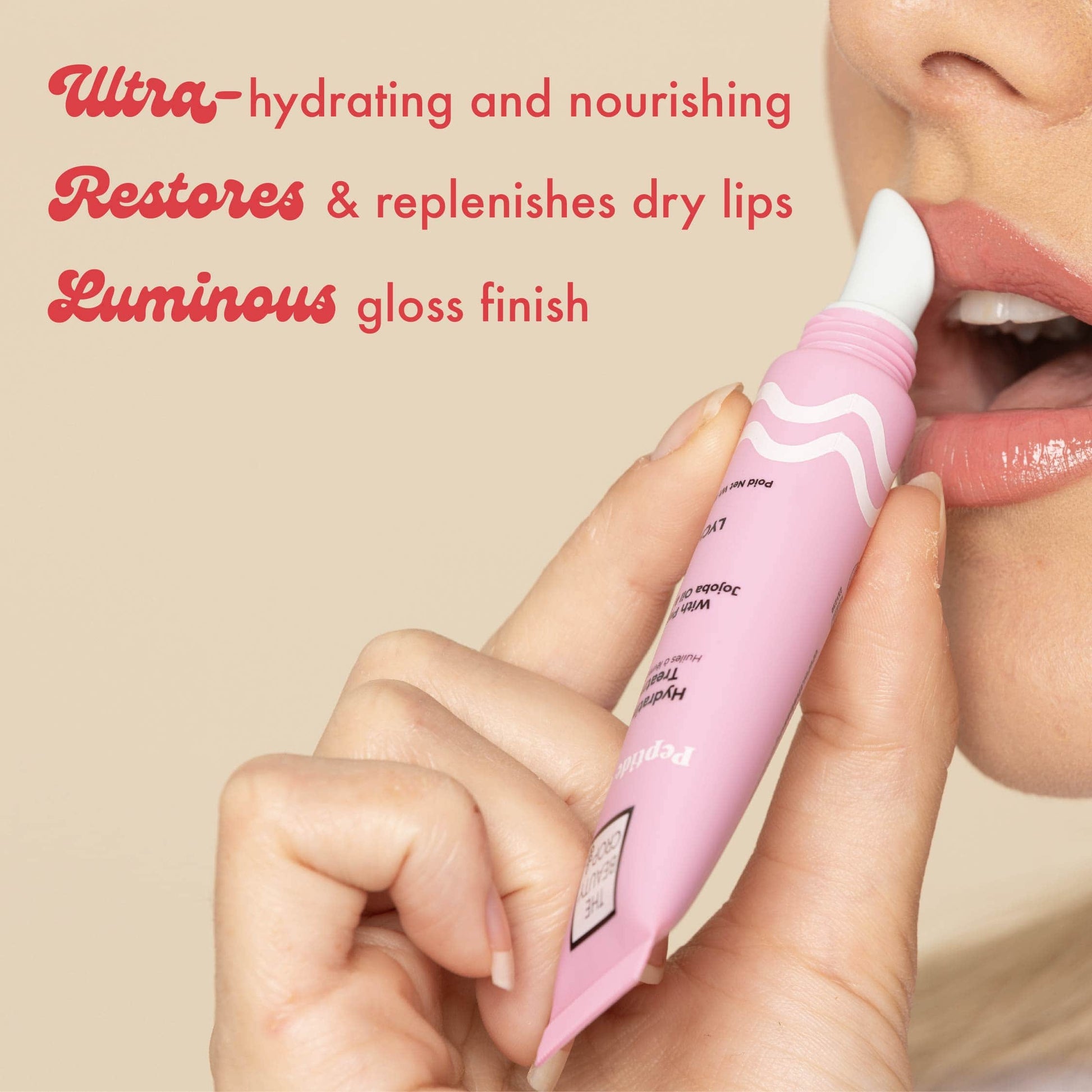 Utra-hydrating and nourishing Restores & replenishes dry lips Luminous gloss finish