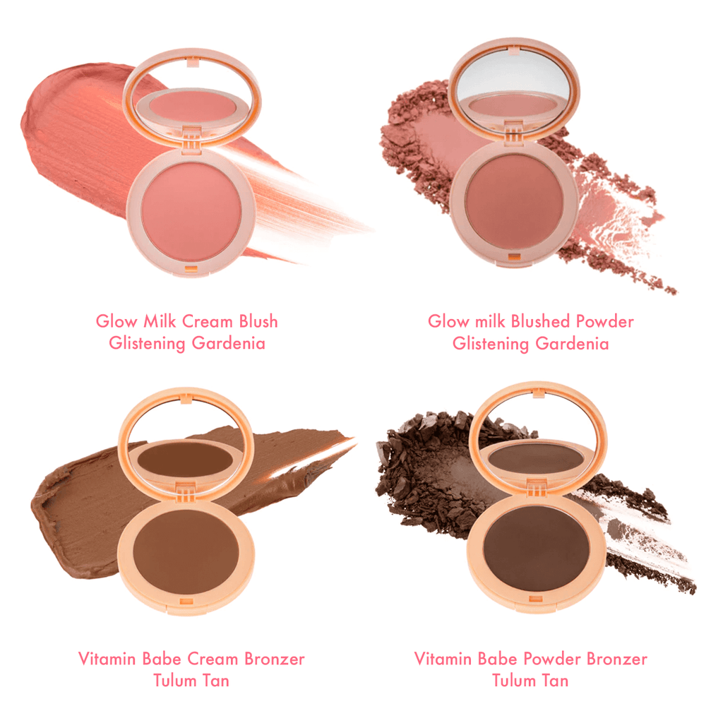 Glow Milk Bronzer And Blush Set The Beauty Crop Uk