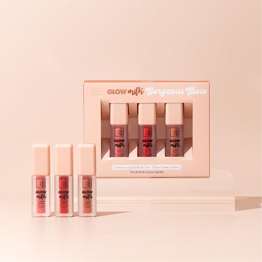 Glow Milk Luminous Liquid Blush Set of 3 - Glow Getter Edition