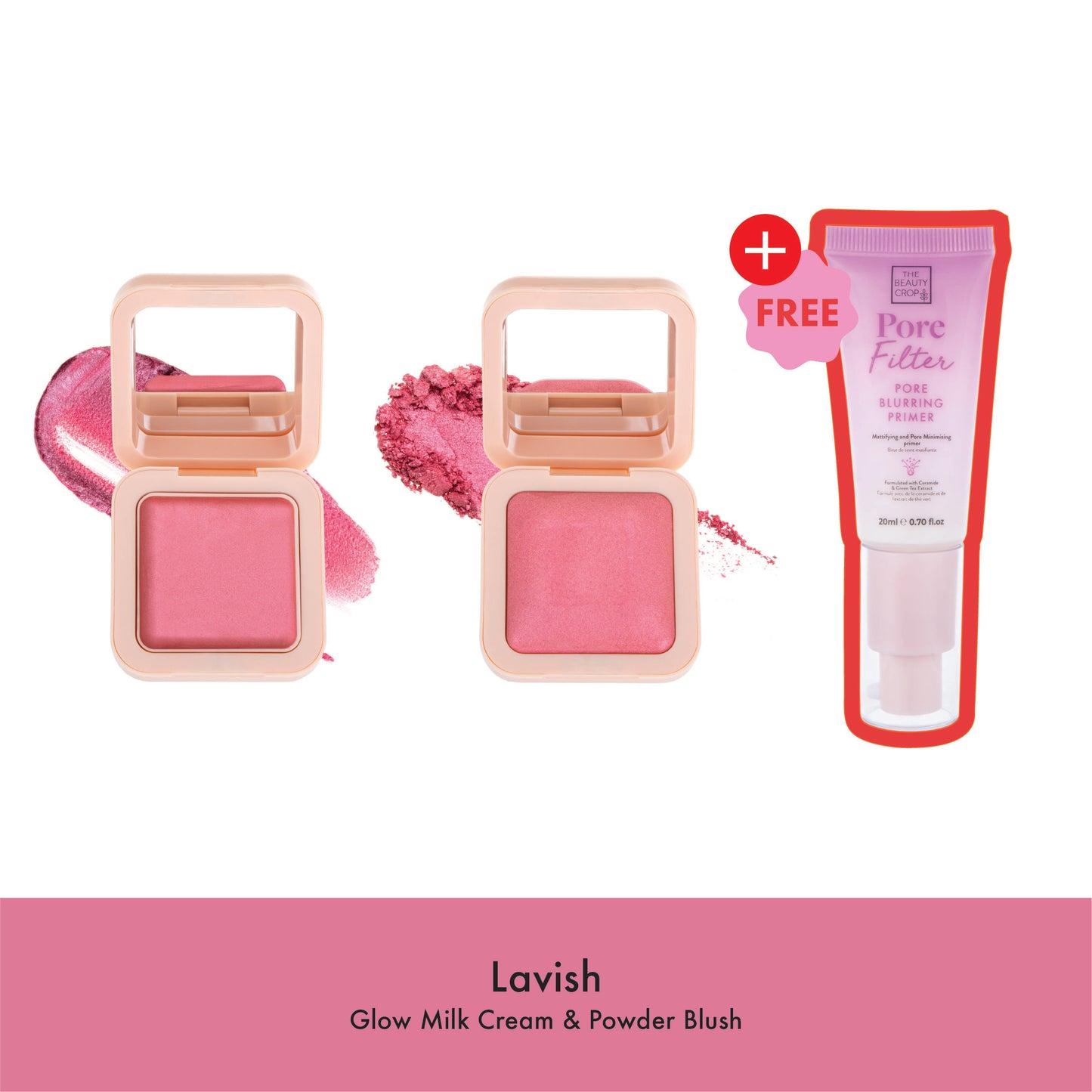 Mix & Match Blush Duo + Free Primer