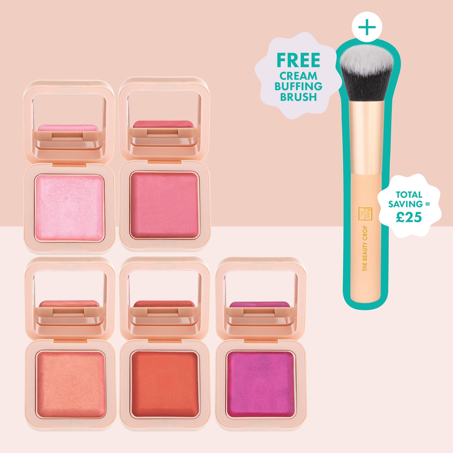 Glow Milk Luminous Cream Blush - Set of 5