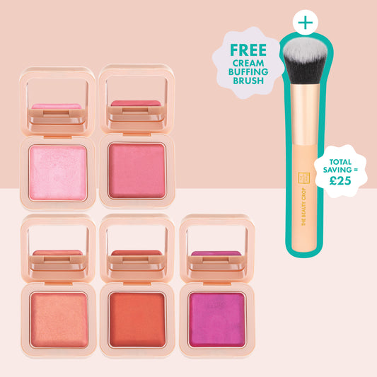 Glow Milk Luminous Cream Blush - Set of 5