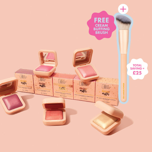 Glow Milk Luminous Powder Blush - Set of 5