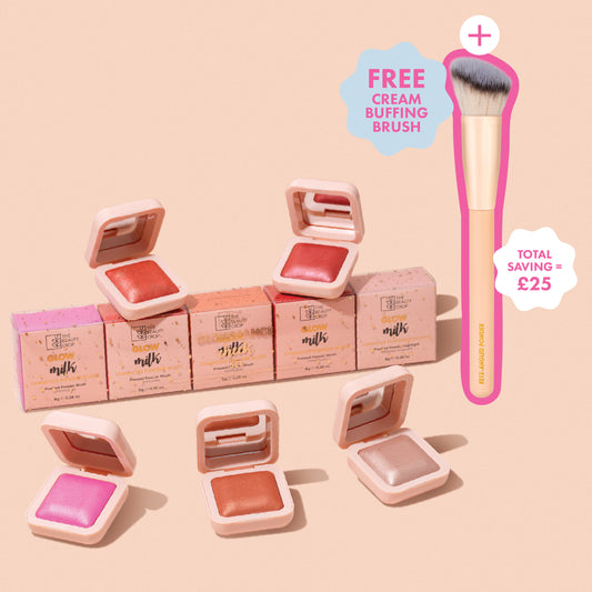 Glow Milk Luminous Powder Blush - Set of 5 Sunset Edition