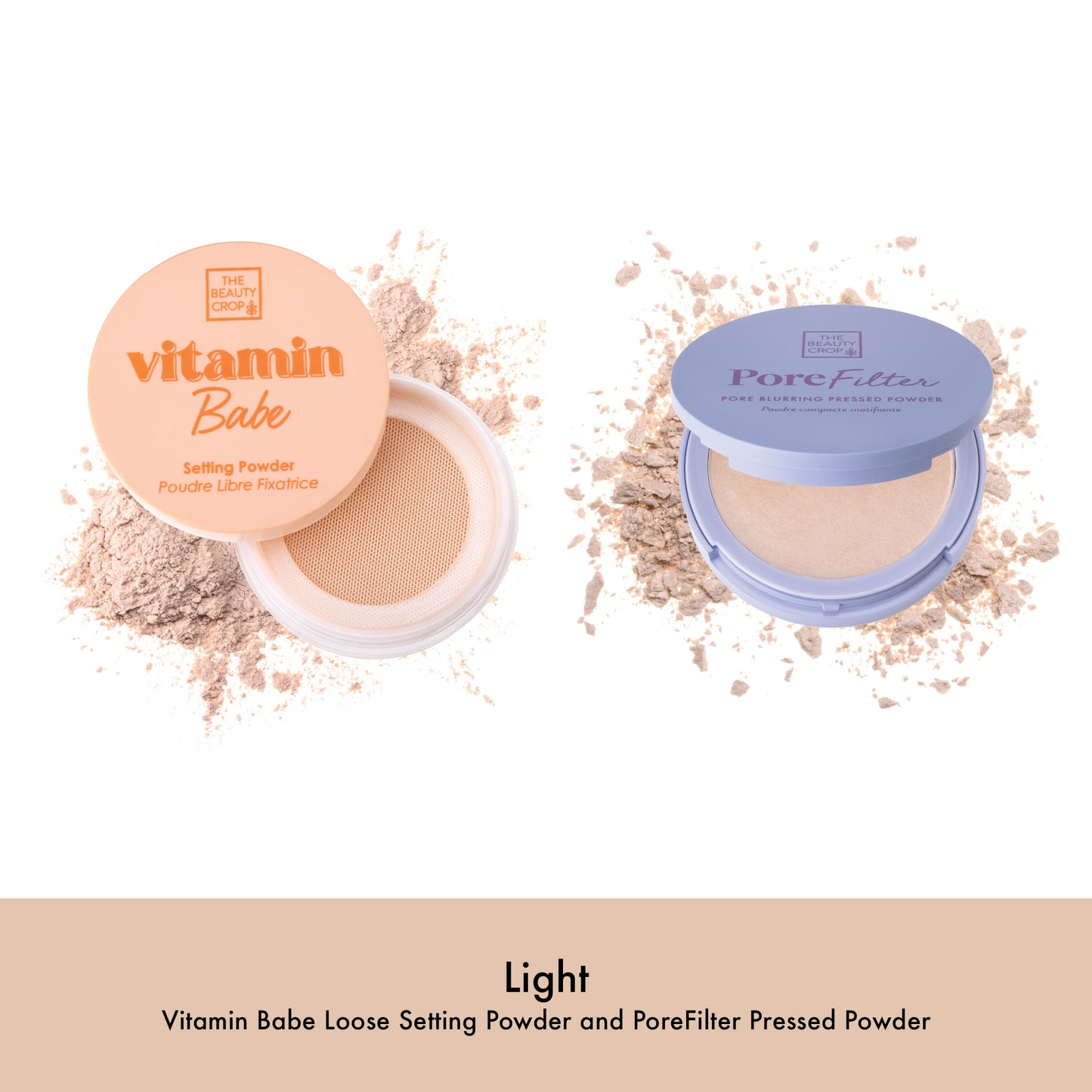 Setting Powder + Pressed Powder Duo