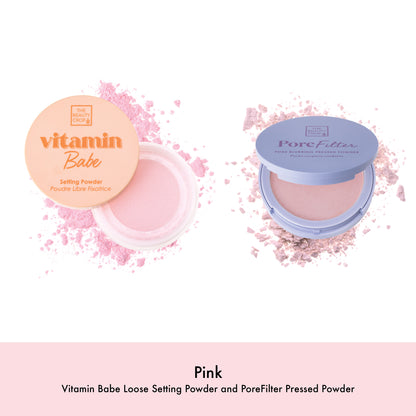 Setting Powder + Pressed Powder Duo