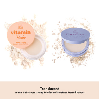 Setting Powder + Pressed Powder Duo