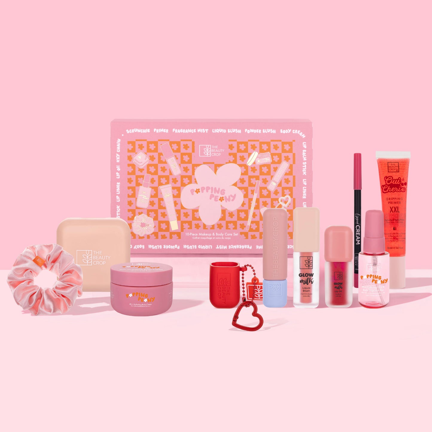 Popping Peony Makeup & Body Care Set