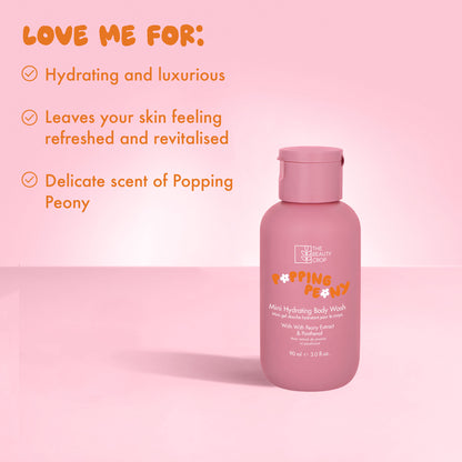 Mini Popping Peony Body Wash