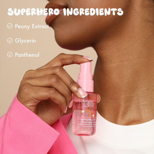 Superhero Ingredients: Peony Extract, Glycerin, Panthenol