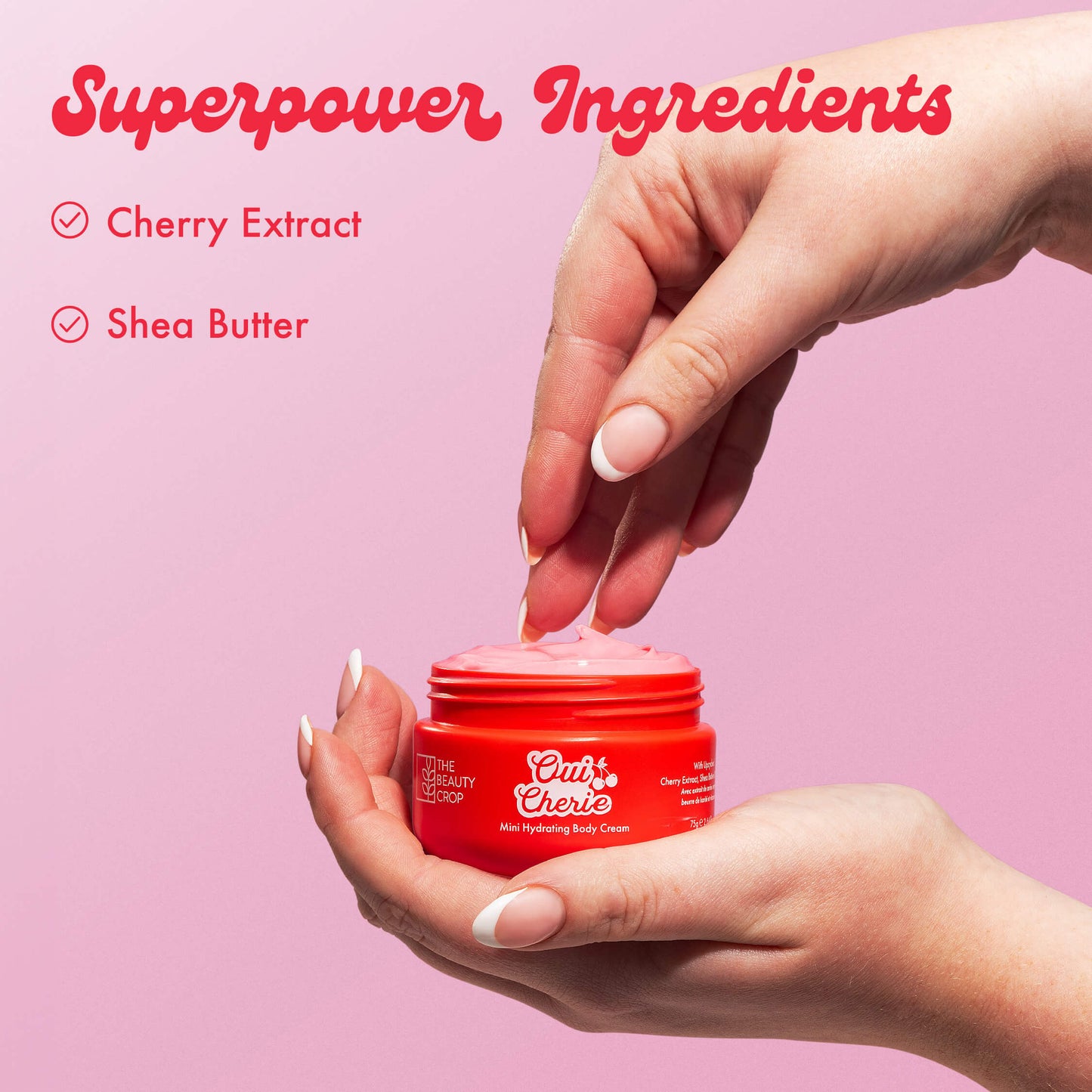 Superpower Ingredients
Cherry Extract
Shea Butter