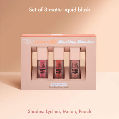 Glow Milk Liquid Matte Blushes Set of 3