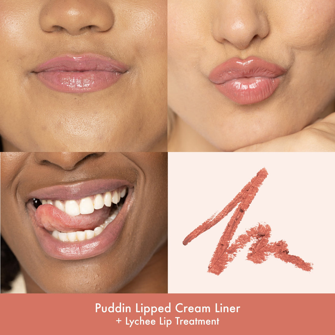 puddin lipped cream liner + lychee lip treatment