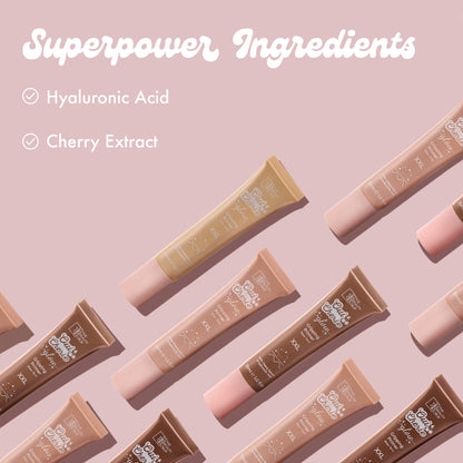 Superpower Ingredients
• Hyaluronic Acid
• Cherry Extract