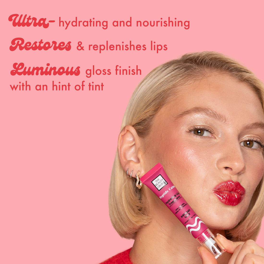 Utra-hydrating and nourishing Restores & replenishes dry lips Luminous gloss finish