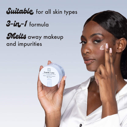 Suitable for all skin types, 3-in-1 formula, Melts away makeup and impurities