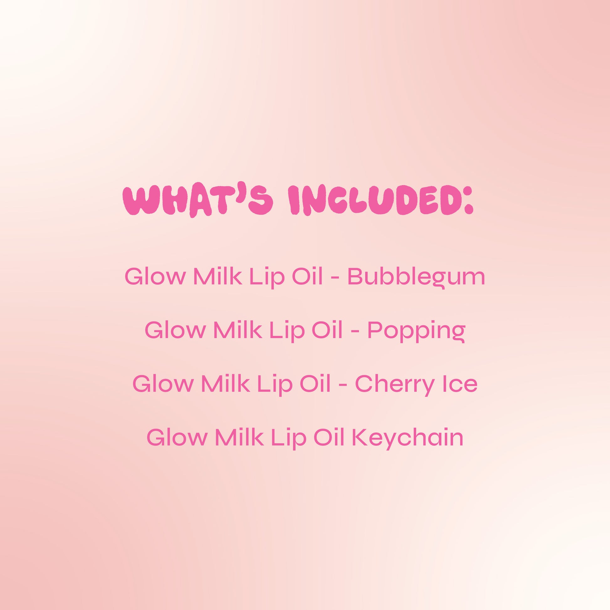 Glow Milk Pout Party - Sweet Edition