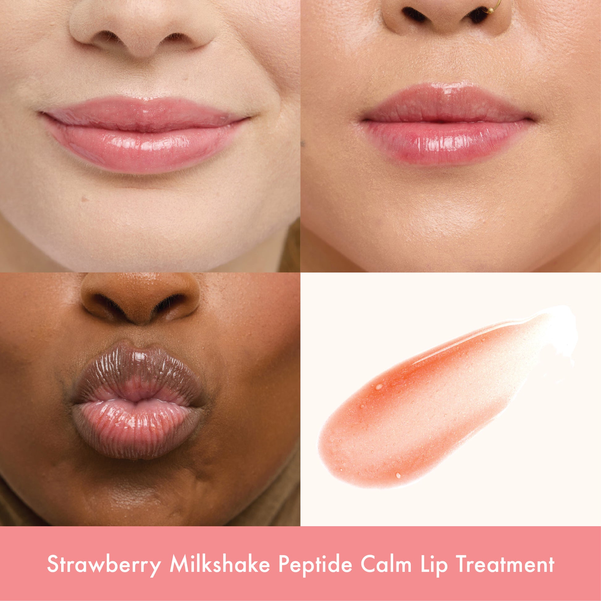Peptide Lip Treatment Set of 3 - Pudding Edition