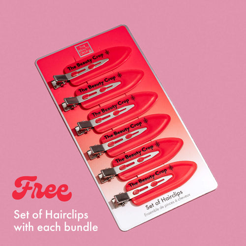 Free Set of Hairclips with each bundle