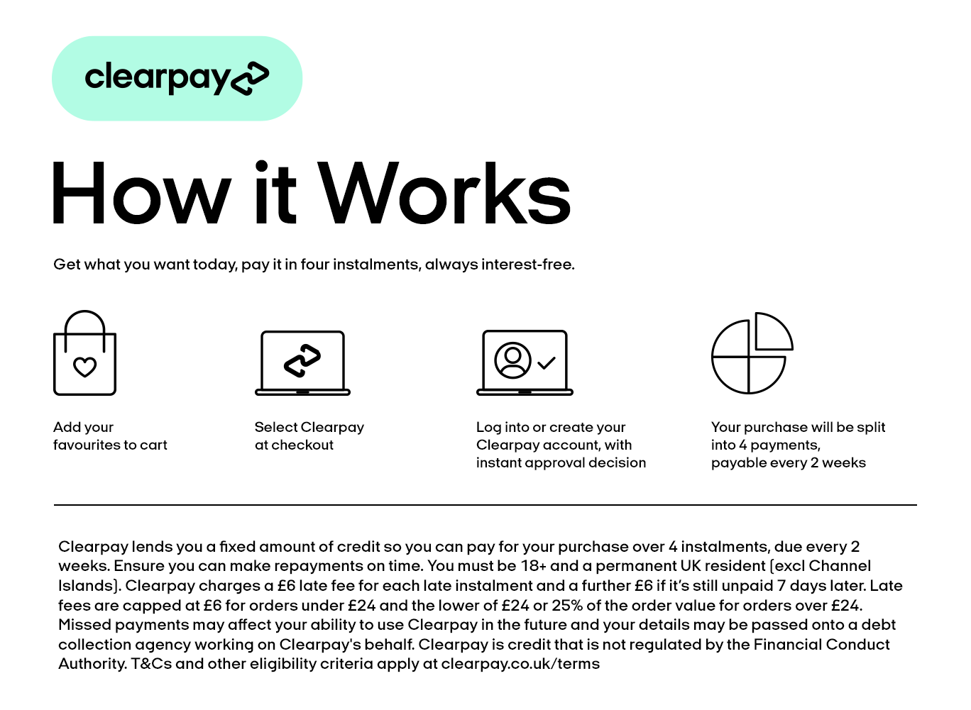 Clearpay Details